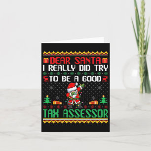 Carte Père Noël Essaie D'Être Un Bon Essor Fiscal - Fun