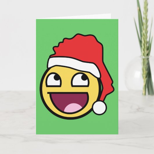 Carte Père Noël Face géniale (Devant)