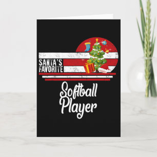 Carte Père Noël Favori Joueur Softll Noël Pull Ugly Swea