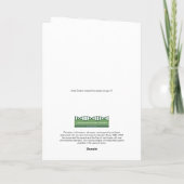 Carte Père Noël Gnome (Dos)