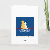 Carte père Noël Golden Dog Christmas Wives 2025 Ca (Dos)