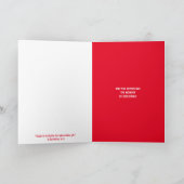 Carte père Noël Golden Dog Christmas Wives 2025 Ca (Intérieur)