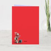 Carte Père Noël hilarant (Dos)