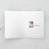 Carte père Noël kitty noël (Intérieur)