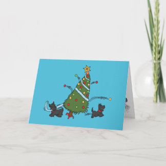 Carte Père Noël Little Helpers