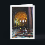 Carte Père Noël Maria degli Angeli Portrait, Roma, Itali<br><div class="desc">Père Noël Maria degli Angeli Portrait,  Roma,  Italie Carte de voeux. Vous pouvez facilement customiser ce produit gratuitement si vous souhaitez ajouter du libellé ou changer la couleur du arrière - plan.</div>
