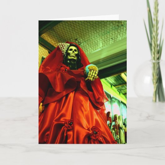 Carte Père Noël Muerte (Devant)