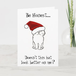 Carte père Noël Paws