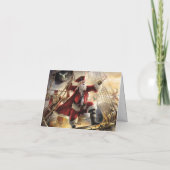 Carte Père Noël Pirate (Dos)