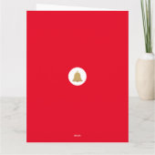 Carte Père Noël Poker Noël et Bonne année (Dos)