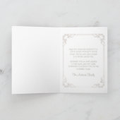 Carte Père Noël rustique Noël (Intérieur)