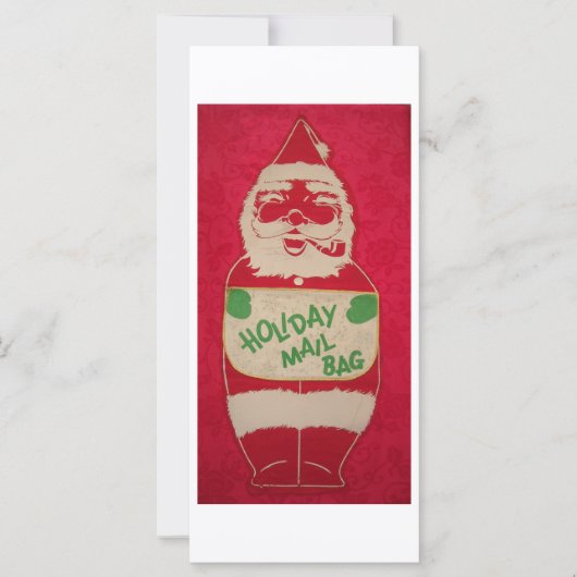 Carte Père Noël vintage (Devant)