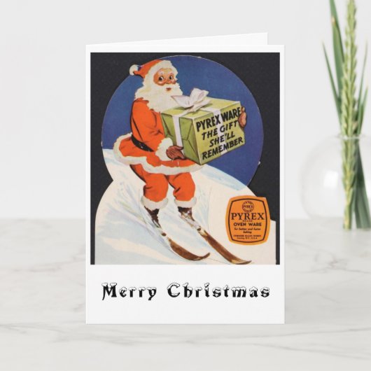 Carte Père Noël Vous Apportera Pyrex (Devant)