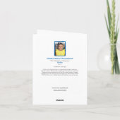 Carte Père Noël Winter Wonderland - Kids Art pour CHOC (Dos)