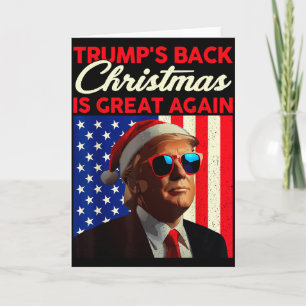 Carte Père Trump Danse Rendez Noël Grand Encore Maillot