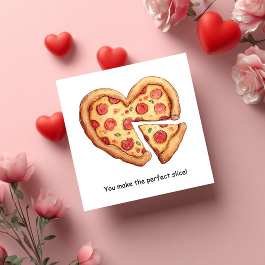 Carte Perfect Slice Valentines Day Holiday