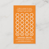 carte perforante orange grove (Dos)