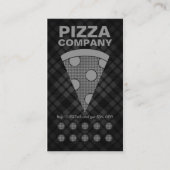 carte perforée à la pizza plaid (Devant)