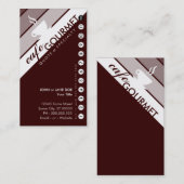 Carte perforée CAFÉ : (acheter 11 obtenir 1 gratui (Devant / Derrière)