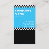 carte perforée de contrôleurs de beignet (Dos)