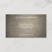 Carte perforée de fidélité de client de mandala (Dos)