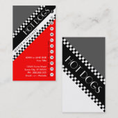 carte perforée de hot-dogs : (l'achat 11 (Devant / Derrière)