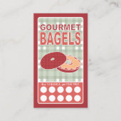 carte perforée pour bagels (Devant)