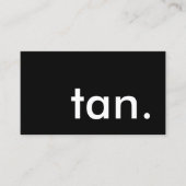 Carte perforée TAN. fidélité (Devant)