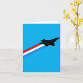 Carte Performance du chasseur F-22 Raptor (Fleur jaune)