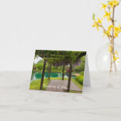 Carte Pergola De Wisteria (Fleur jaune)