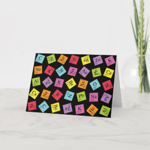 Carte Périodique élémentaire (foncé)