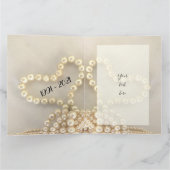 Carte Perle 30e anniversaire Mariage personnalisée (Intérieur)
