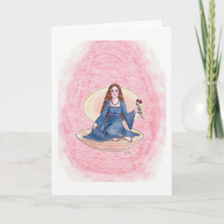 Carte Perle - anniversaire de juin pour elle