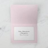 Carte Perle d'anniversaire dans coquillage (Intérieur)