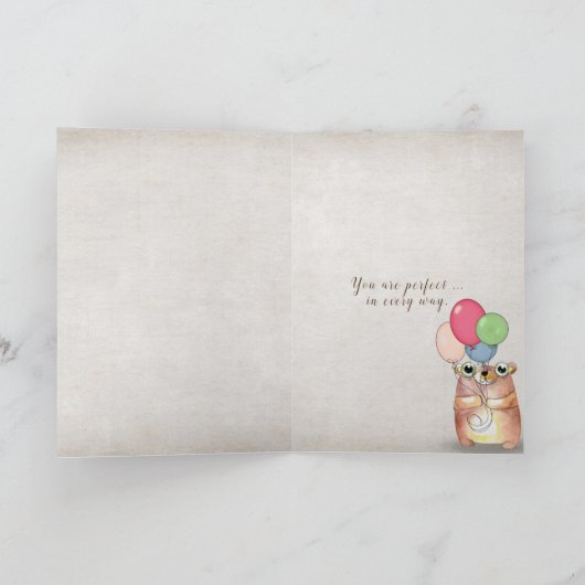 Carte perle simple en coquillage (Intérieur)