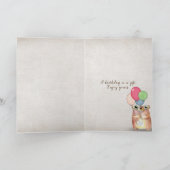 Carte perle unique dans une coquille (Intérieur)