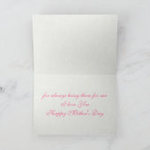 Carte Perles de la fête des mères (Intérieur)