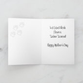 Carte Permis de Terrier Licker d'écossais (Intérieur)