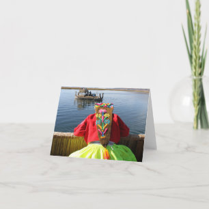 Carte Pérou Enfant - Fille