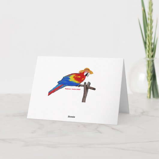 Carte Perroquet (Dos)