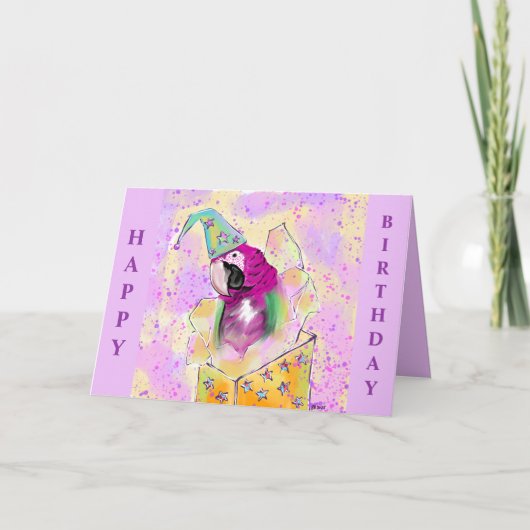 Carte Perroquet (Devant)