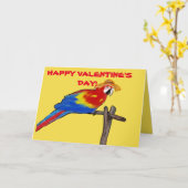 Carte Perroquet (Fleur jaune)