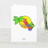 Carte Perroquet à la noix de coco (Dos)