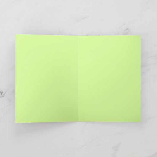 Carte Perroquet amusant Pear Oiseau Pun mignon Pearrot (Intérieur)