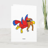 Carte Perroquet en vol en tant que pilote (Dos)