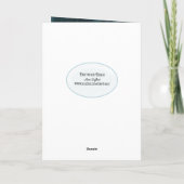 Carte Perroquet macaw avec bulles Nom Jour sur plaid (Dos)