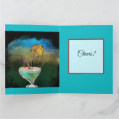 Carte Perroquets de fête (Intérieur)