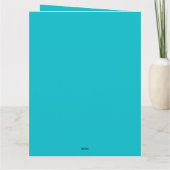 Carte Perroquets de fête (Dos)