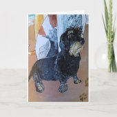 Carte Perros en la Playa Peinture d'Alfred Fox (Devant)