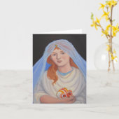 Carte Persephone - jour des morts (Fleur jaune)